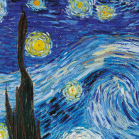Zvaigžņotā Nakts - Vinsents van Gogs