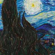 Zvaigžņotā Nakts - Vinsents van Gogs