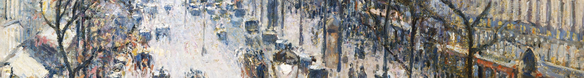 Monmartras Bulvāris Ziemas Rītā - Kamils Pisaro