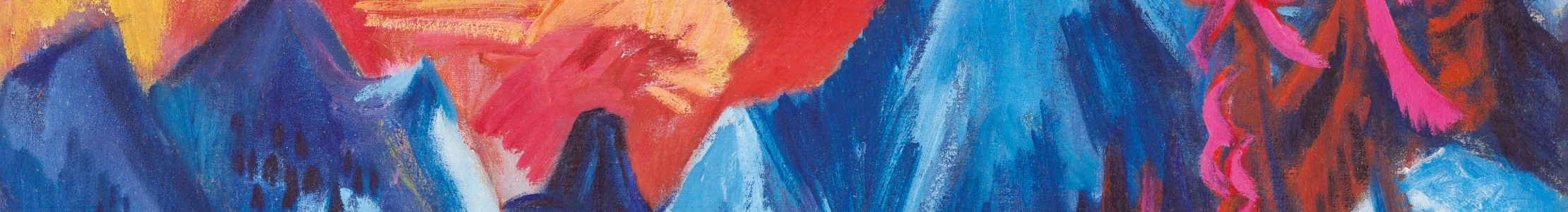 Ziemas Ainava Mēnessgaismā - Ernsts Ludvigs Kirhners