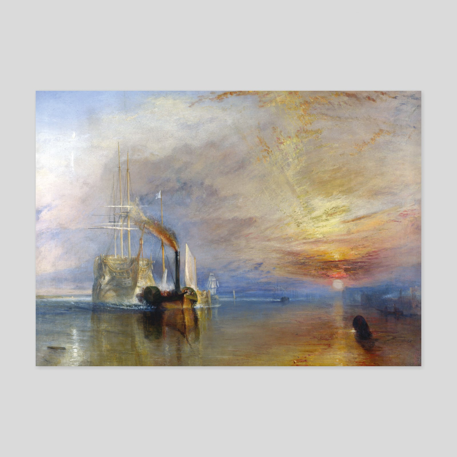 Karakuģis Temeraire - Džozefs Melords Viljams Tērners